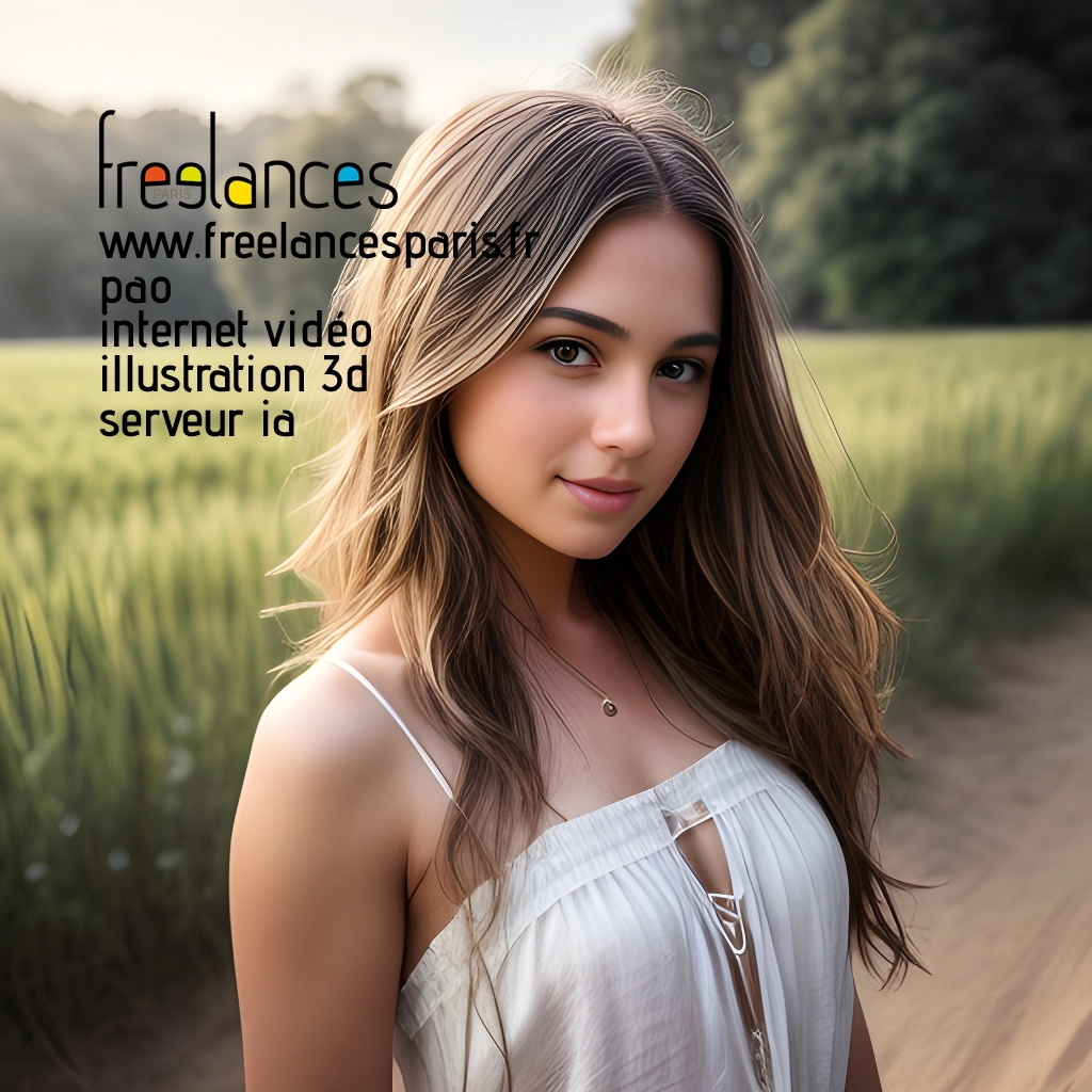 Pao mise en page internet vidéo illustration 3d serveur IA générative AI freelance paris studio de création magazines 4any8d20